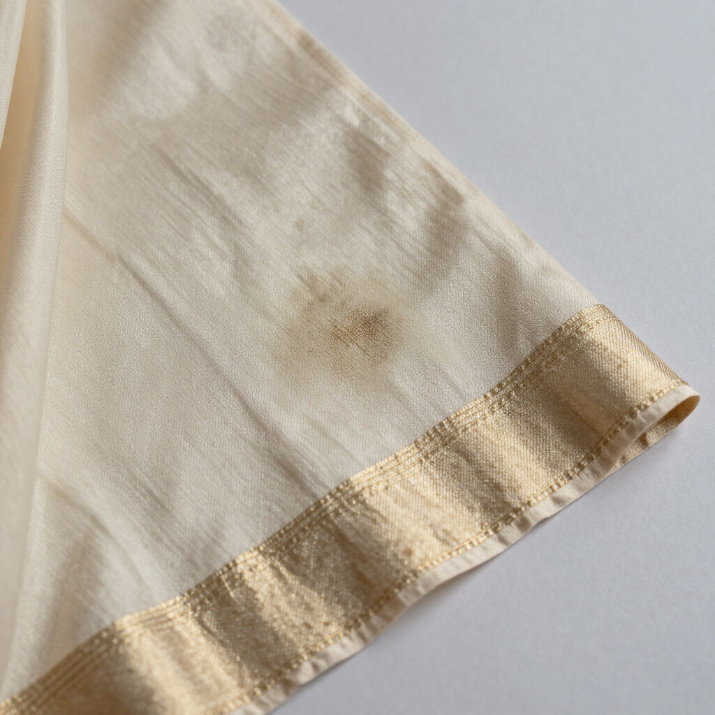 Delicate Silk Care — before